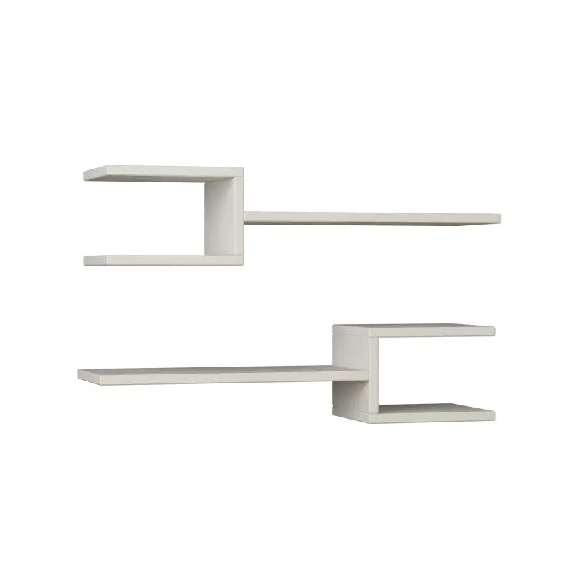 Fork Modern Floating Shelf Set 18.2cm Short - Wall