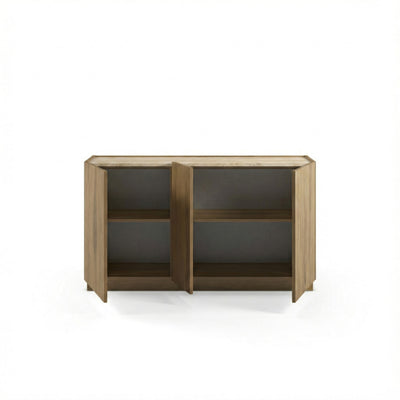 Dione Sideboard Oak & Travertine Effect 140cm - view 4