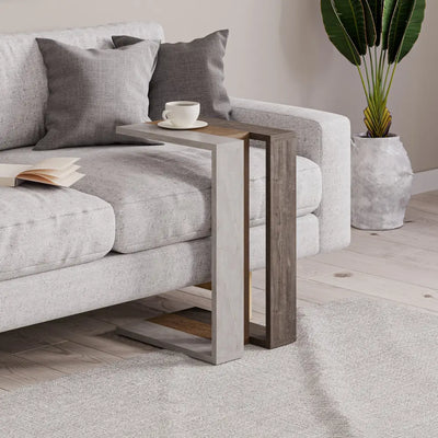 Muju Modern C Shape Table Multipurpose H 57cm - Side
