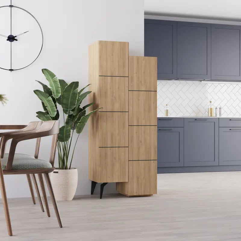 Stair Modern Storage Cabinet Multipurpose Bathroom Living Room H 156cm