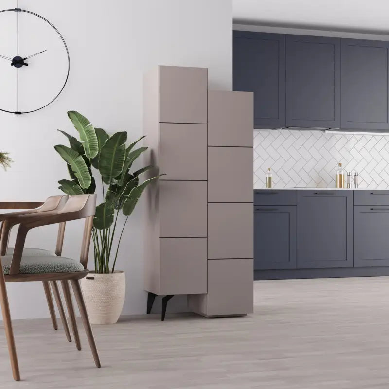 Stair Modern Storage Cabinet Multipurpose Bathroom Living Room H 156cm