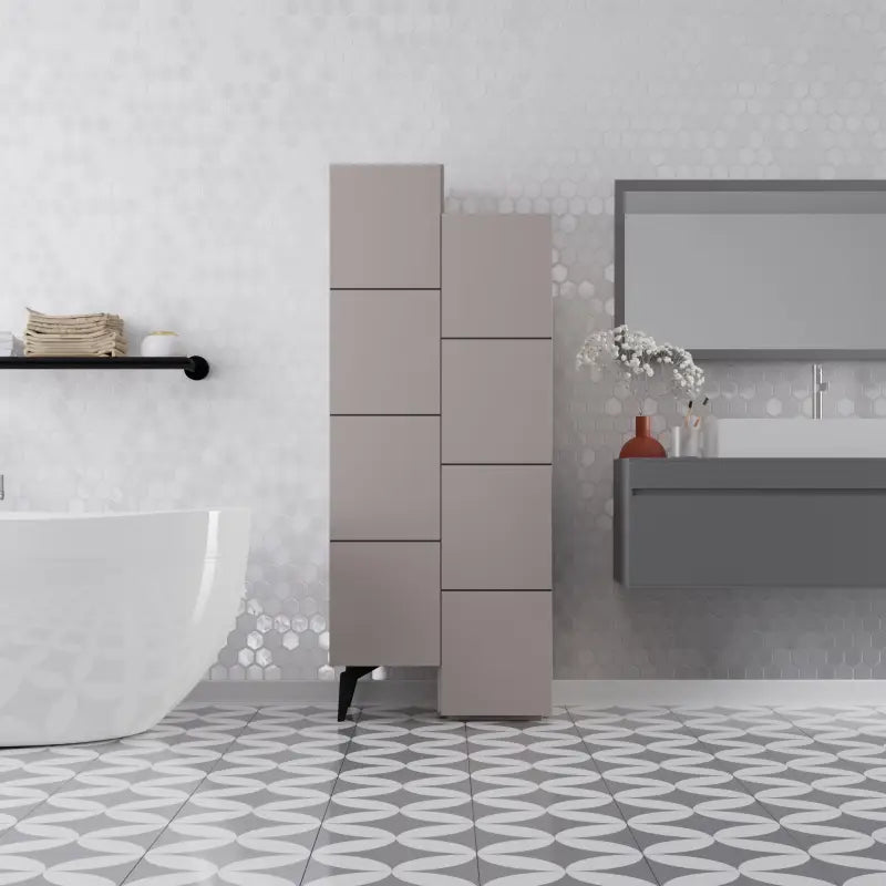 Stair Modern Storage Cabinet Multipurpose Bathroom Living Room H 156cm