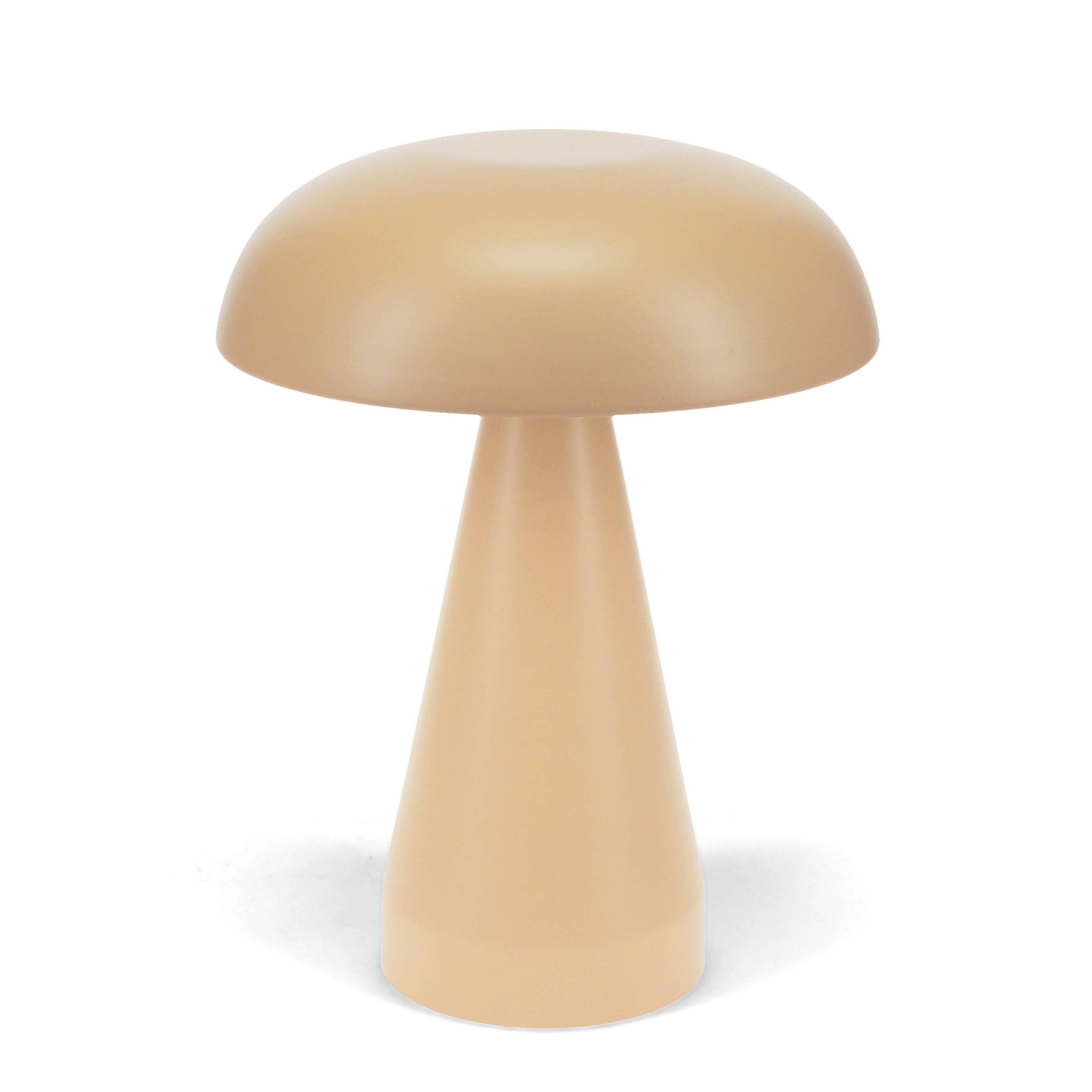 Mushroom Touch Lamp in Fawn