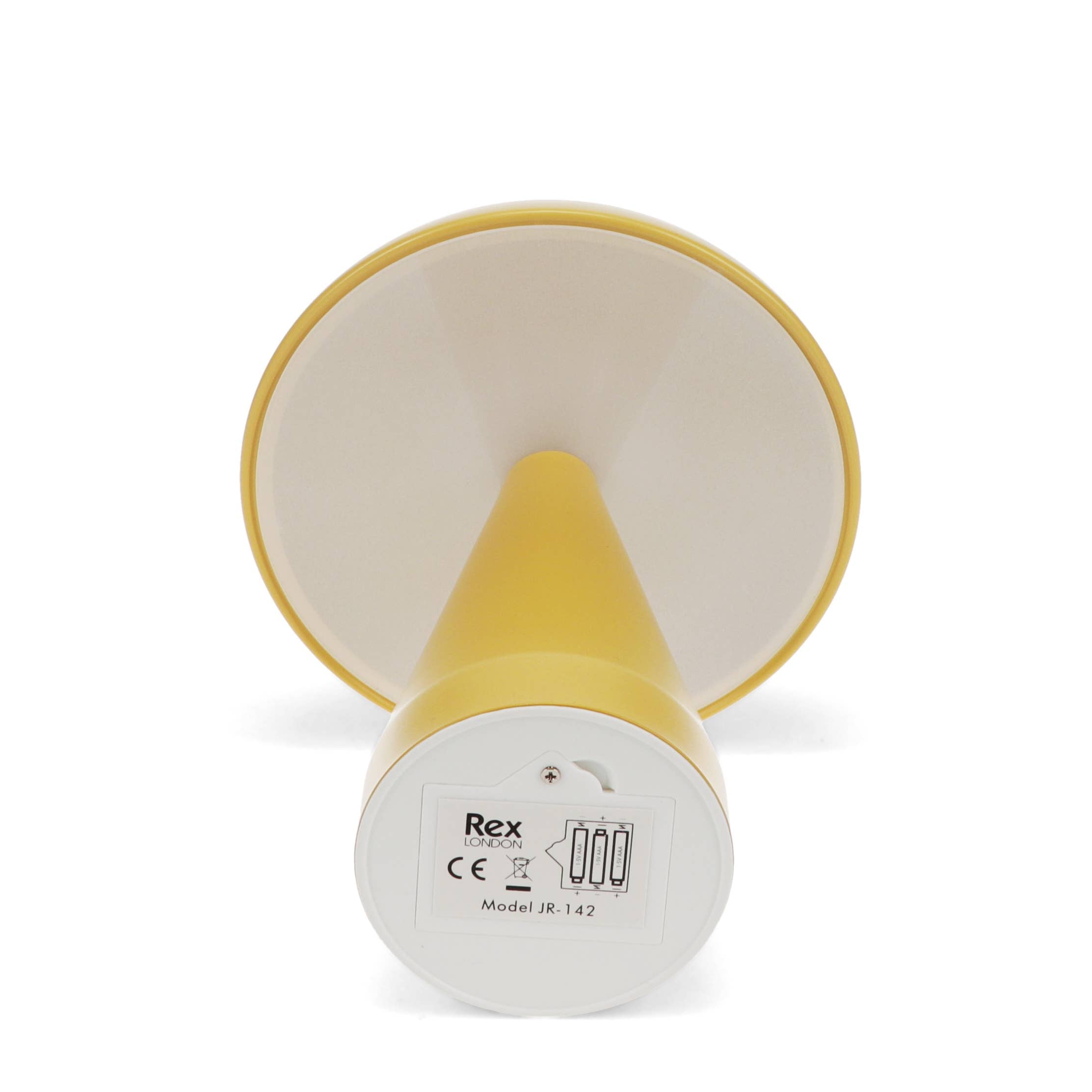 Mushroom Touch Lamp in Mustard Yellow