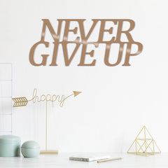 NEVER GIVE UP - COPPER