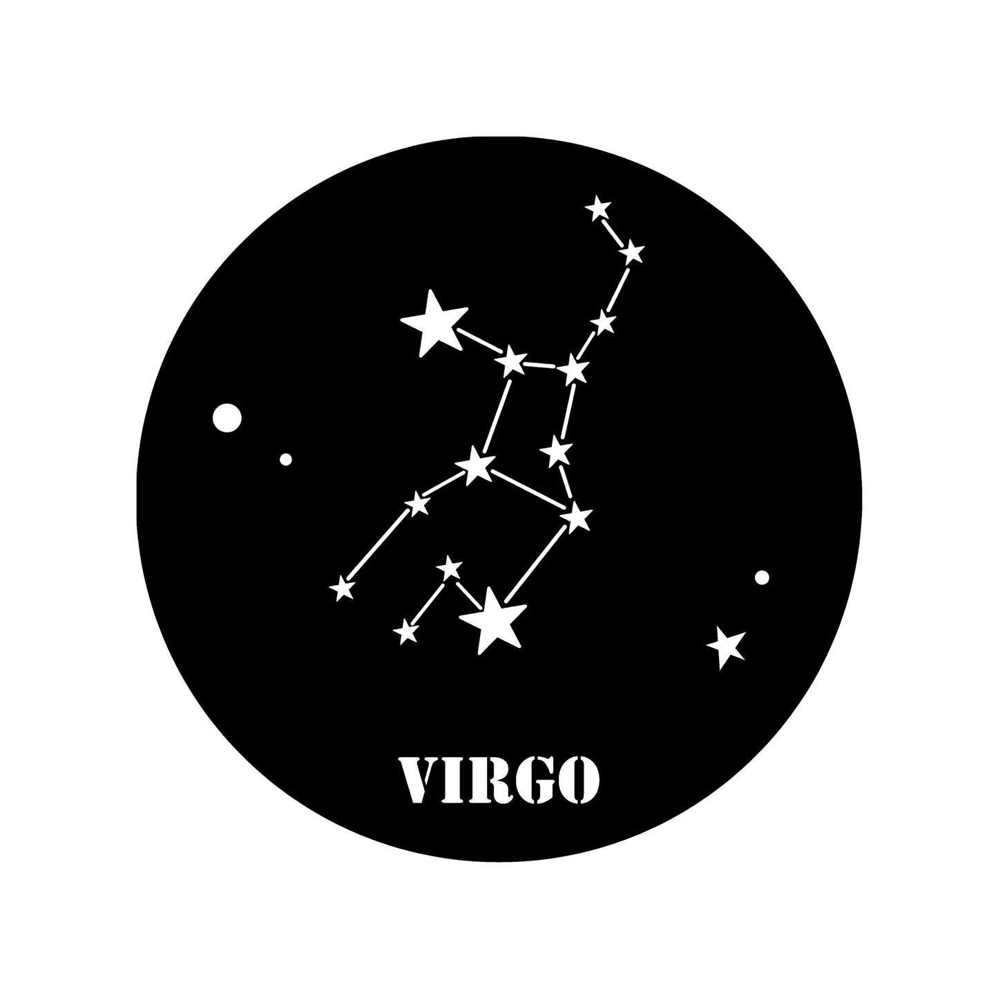 VIRGO HOROSCOPE - BLACK