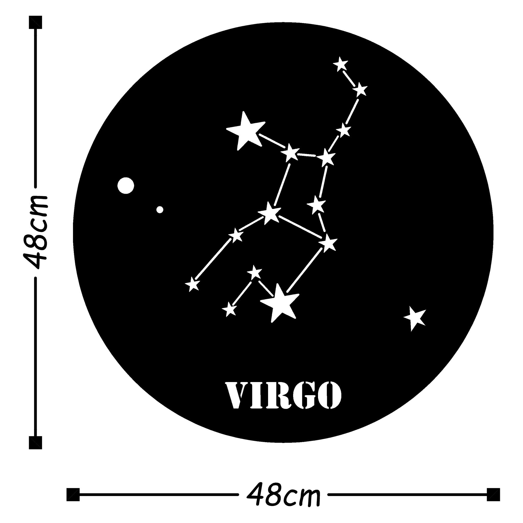 VIRGO HOROSCOPE - BLACK