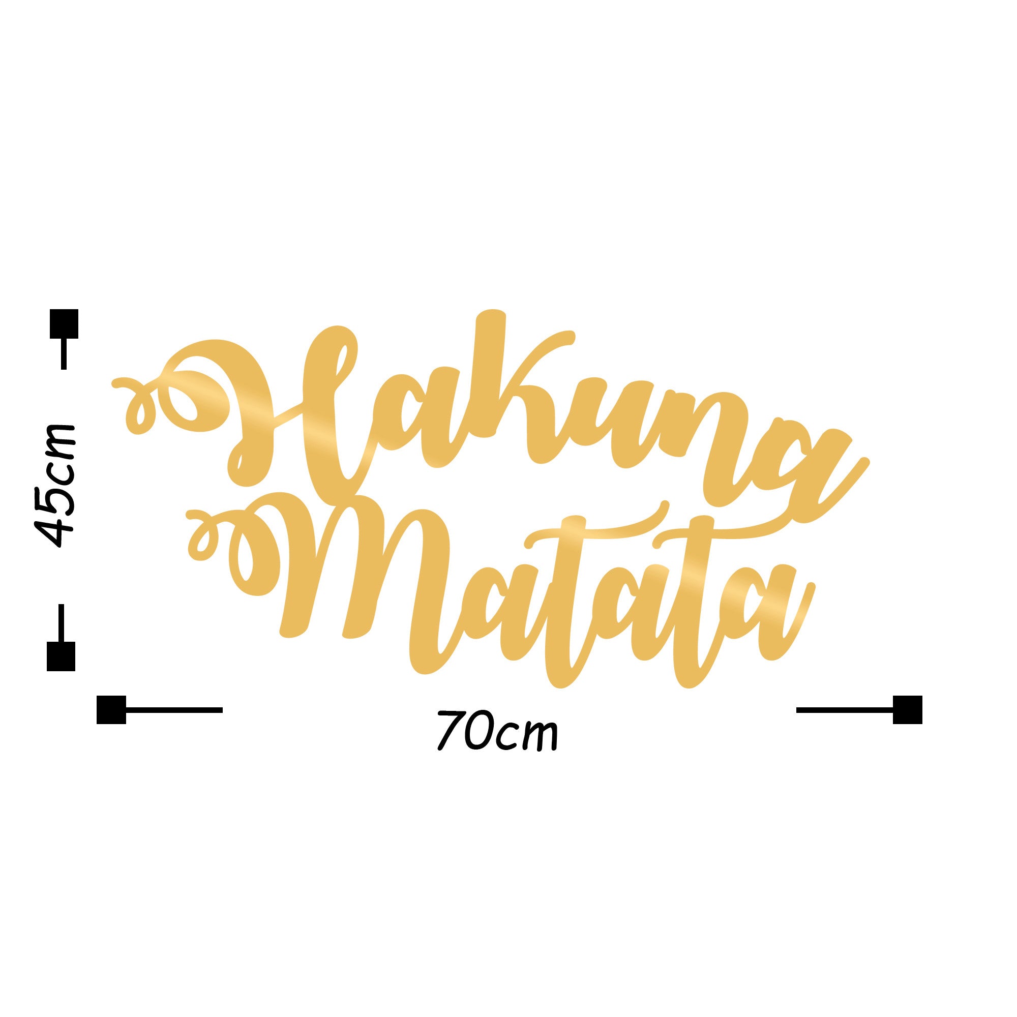 HAKUNA MATATA - GOLD