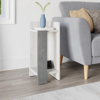 Elos Modern Bedside Table Right Module 25cm Narrow
