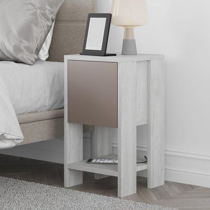 Ema Modern Bedside Table 30cm Width Bedroom Furniture