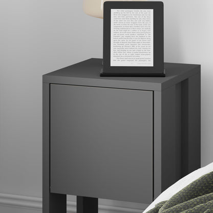 Ema Modern Bedside Table 30cm Width Bedroom Furniture