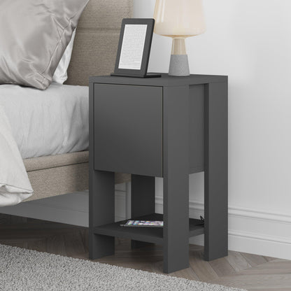 Ema Modern Bedside Table 30cm Width Bedroom Furniture