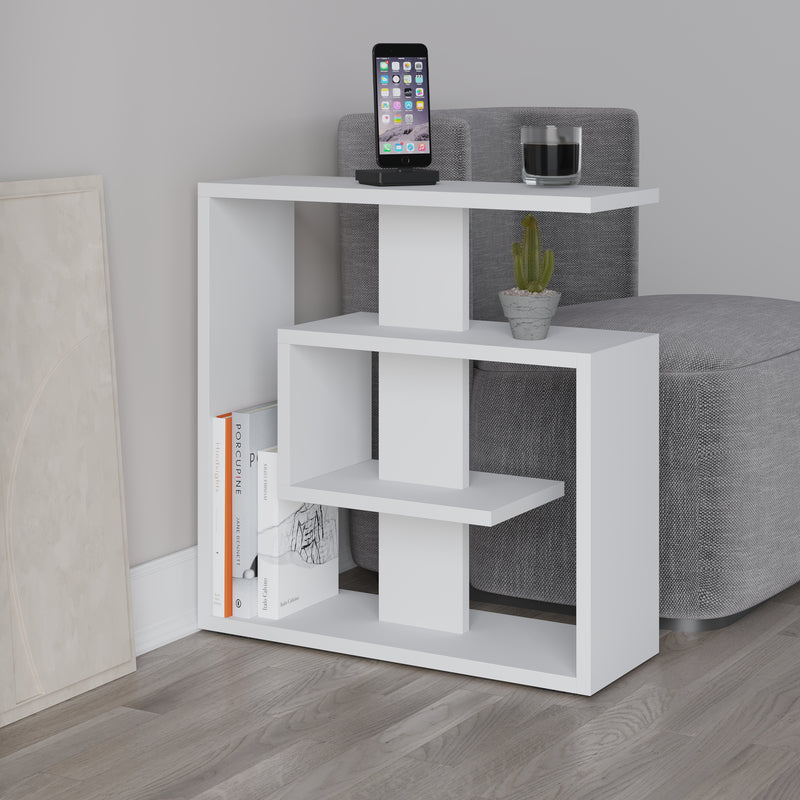 Saly Modern Side End Table Multipurpose With Creativeness H 57cm 3 Tier - Decortie