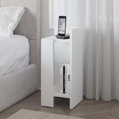 Elos Modern Bedside Table Right Module 25cm Narrow