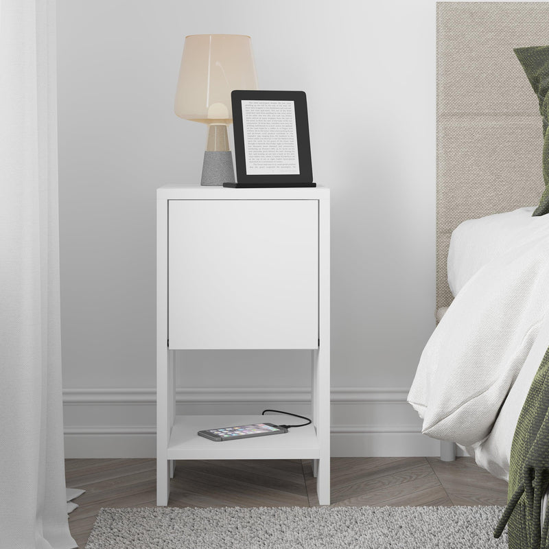 Ema Bedside Table 30cm – front view – Decortie