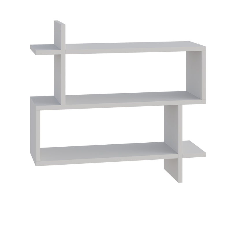 Paralel Wall Mounted Modern Bookcase Display Unit Medium W 70 cm - Decortie