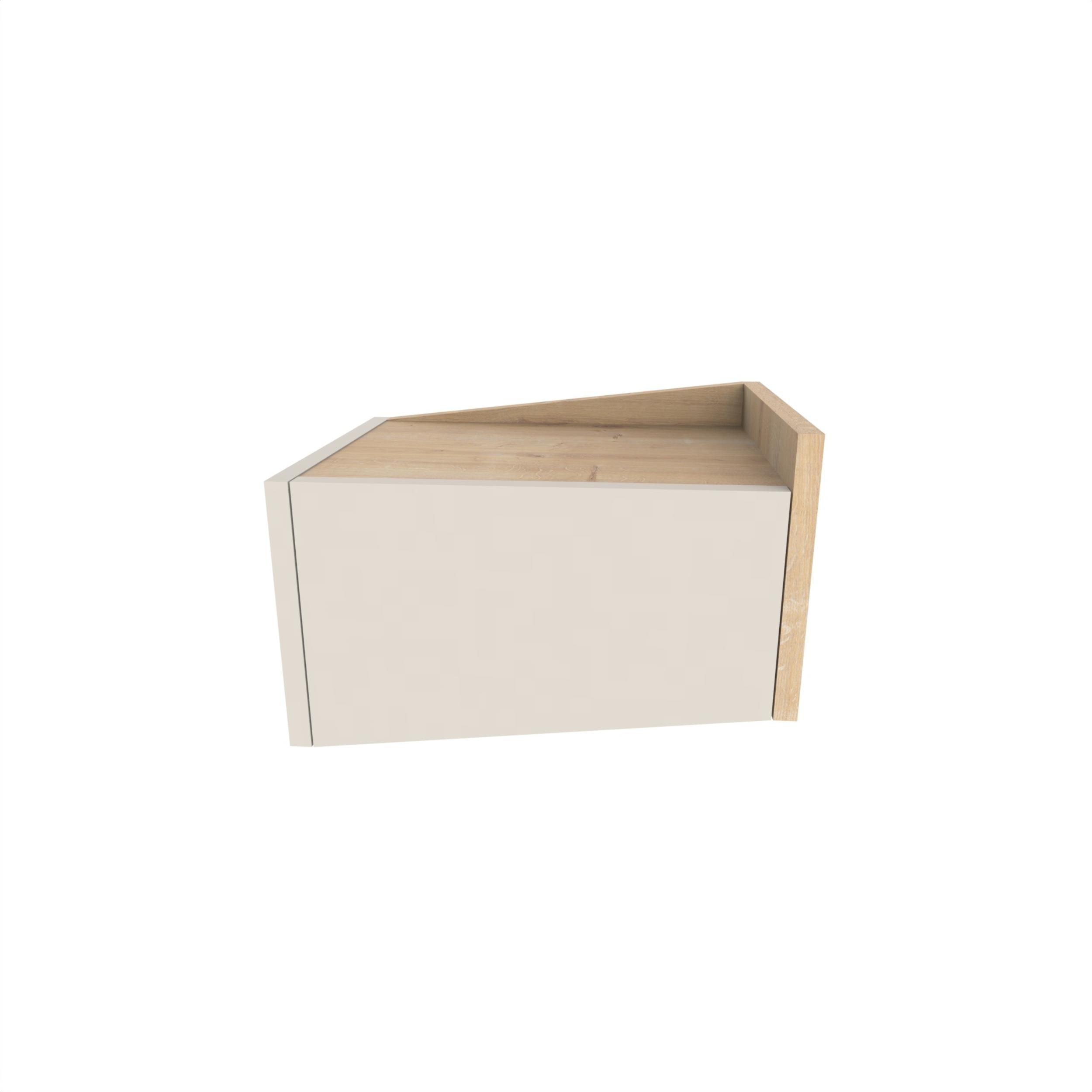 Diago Floating Bedside Table Right - additional view