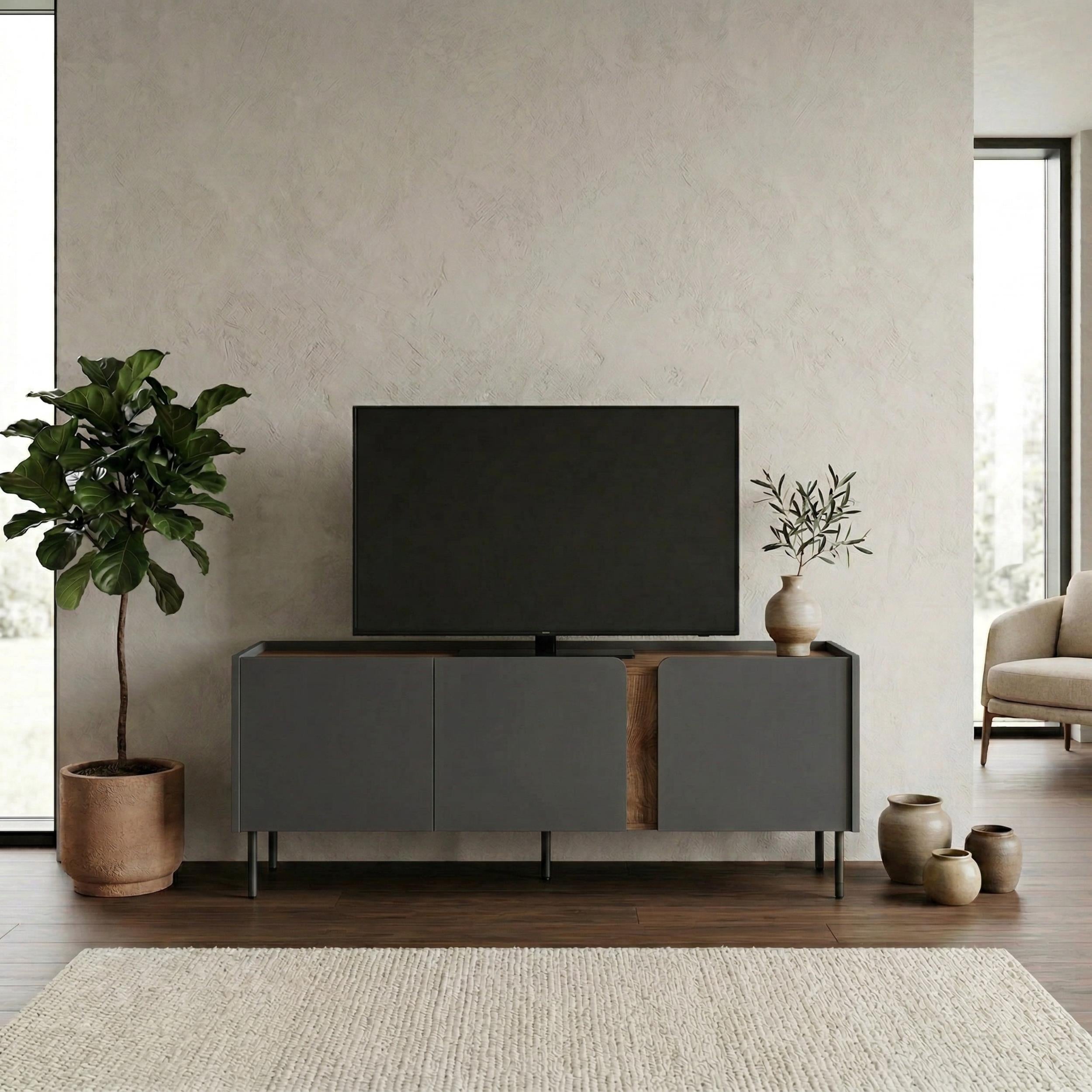 Norm TV Unit 3 Doors - additional view