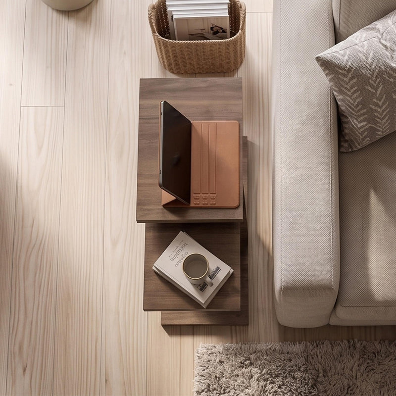 Nero C-Shaped Multipurpose Nesting Side Table - Additional Image 10