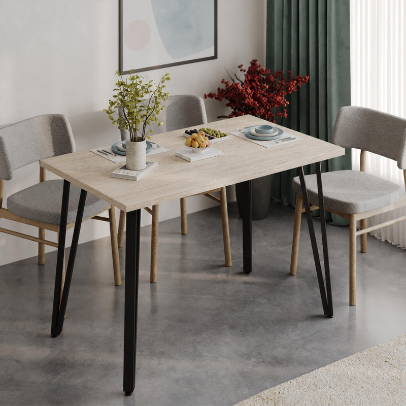 Xana Modern Dining Table 4 Seater 120cm