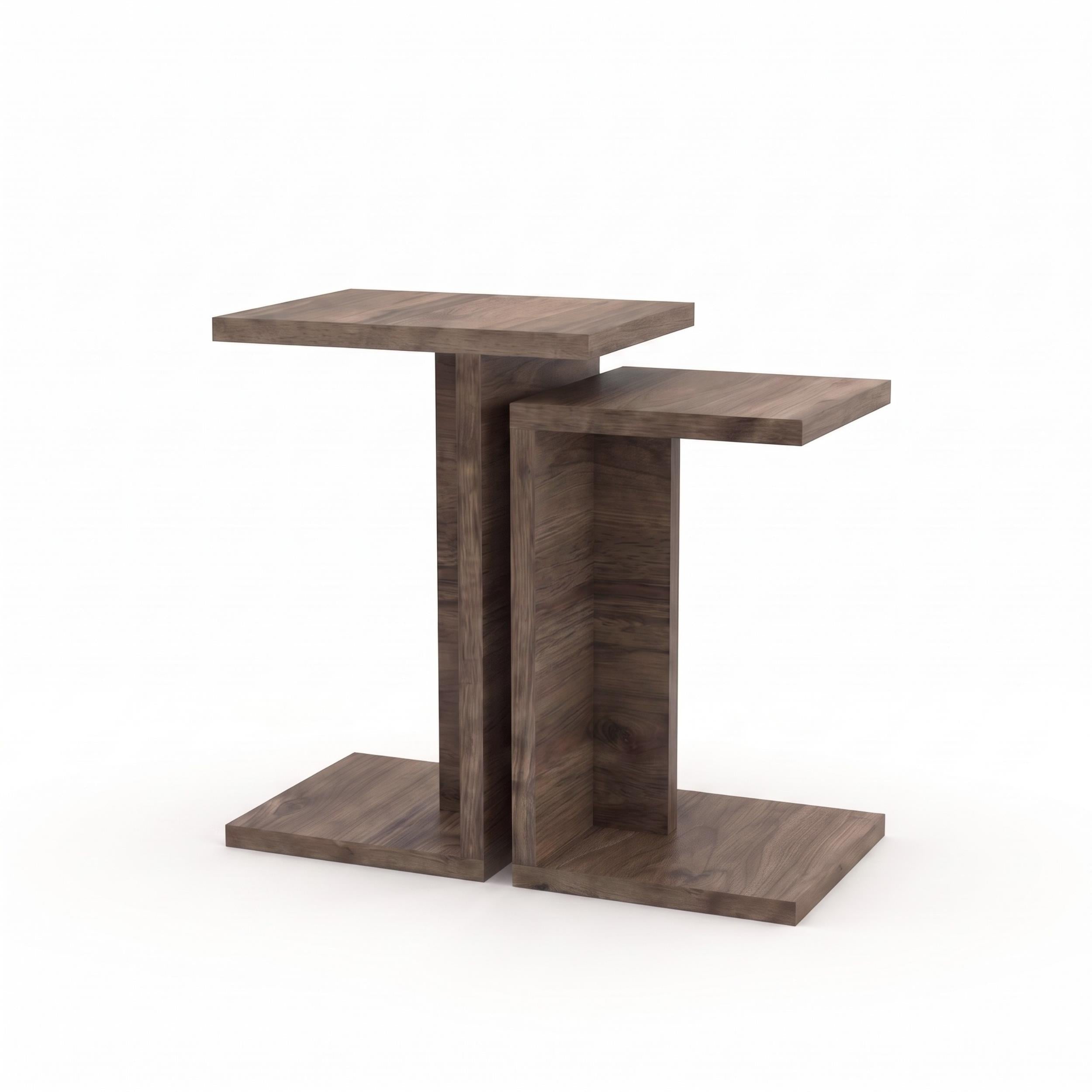 Nero C-Shaped Multipurpose Nesting Side Table - Additional Image 1