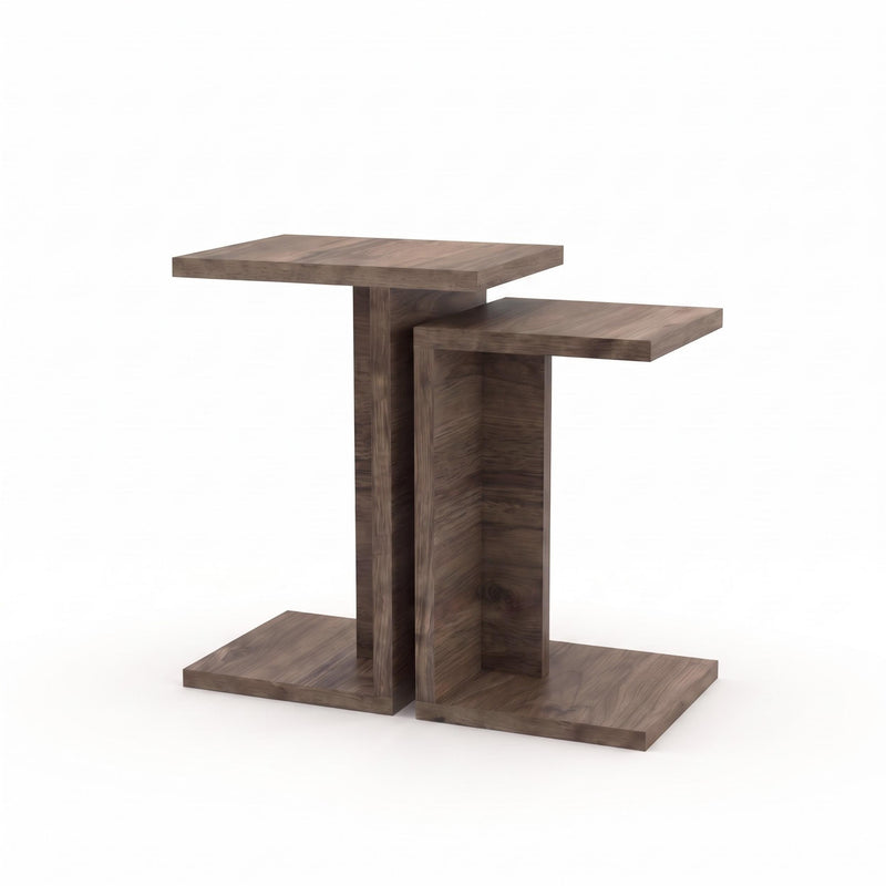 Nero C-Shaped Multipurpose Nesting Side Table - Additional Image 1