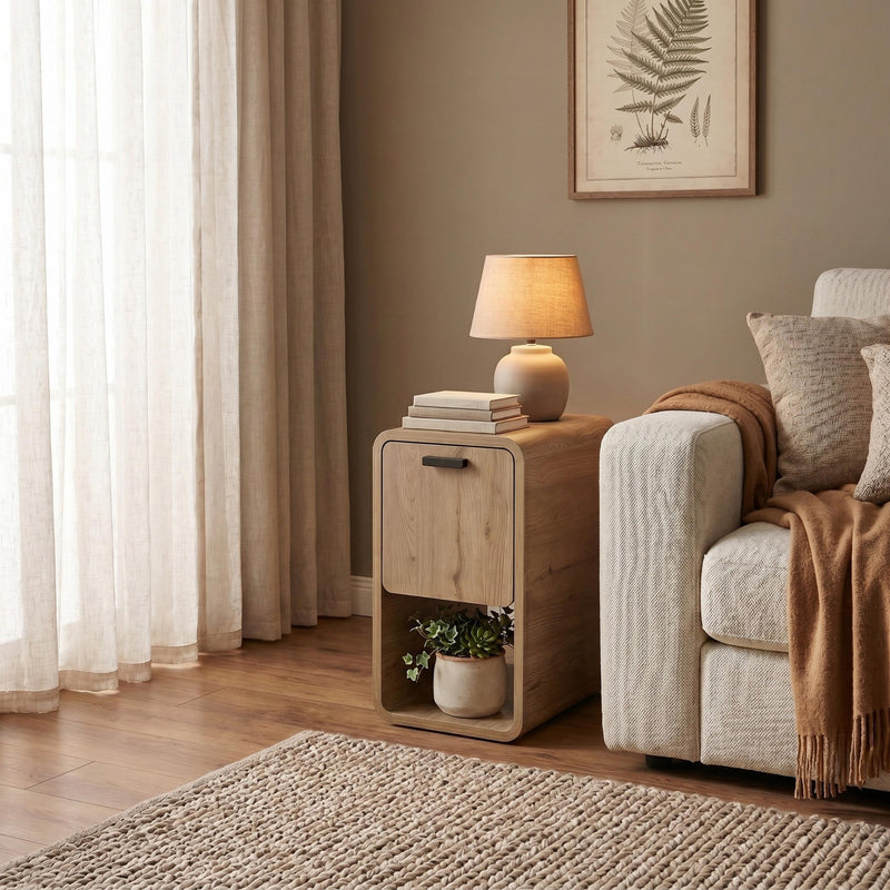 Side Table with Storage | Rovel