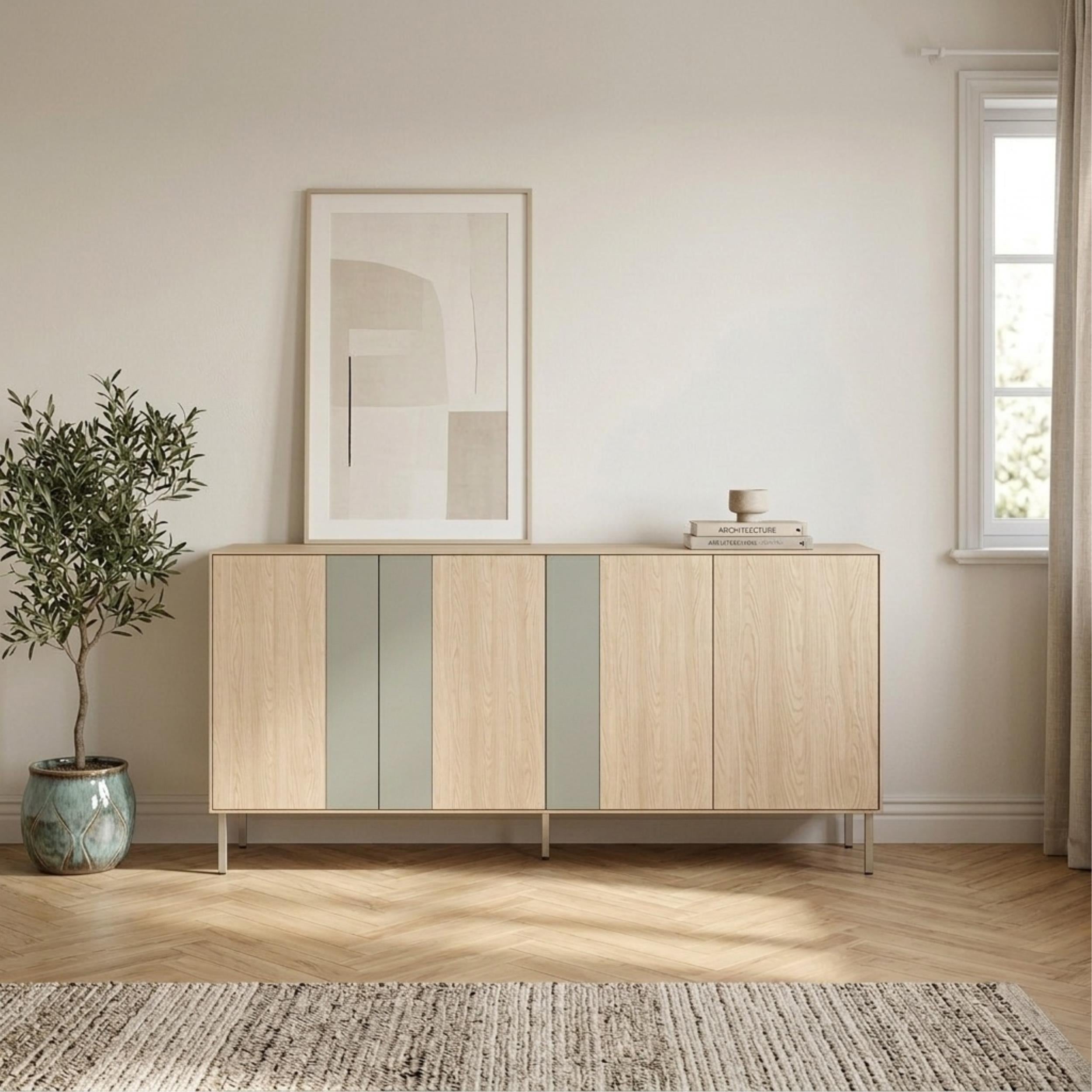 Vena Console Table-Sideboard 180cm styled in a room setting
