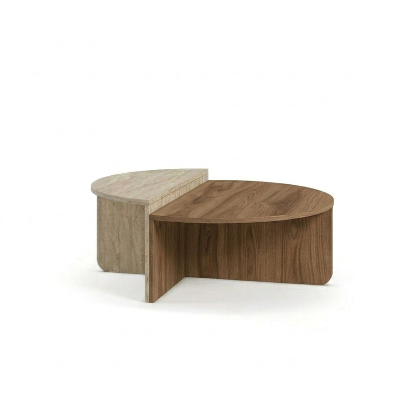 Modern Round Coffee Table | Aloeva - Additional Image 1