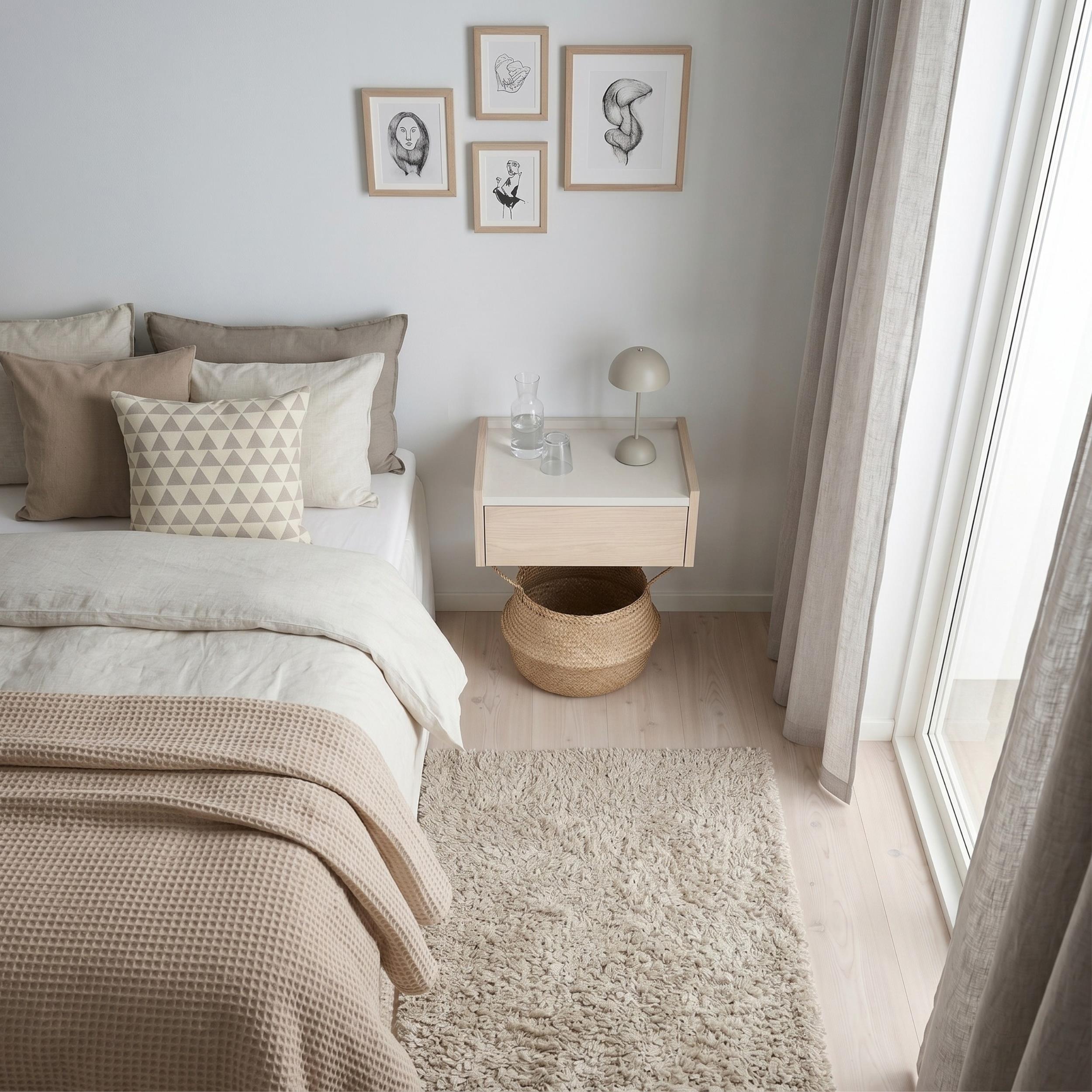 Brisa Floating Bedside Table - additional view