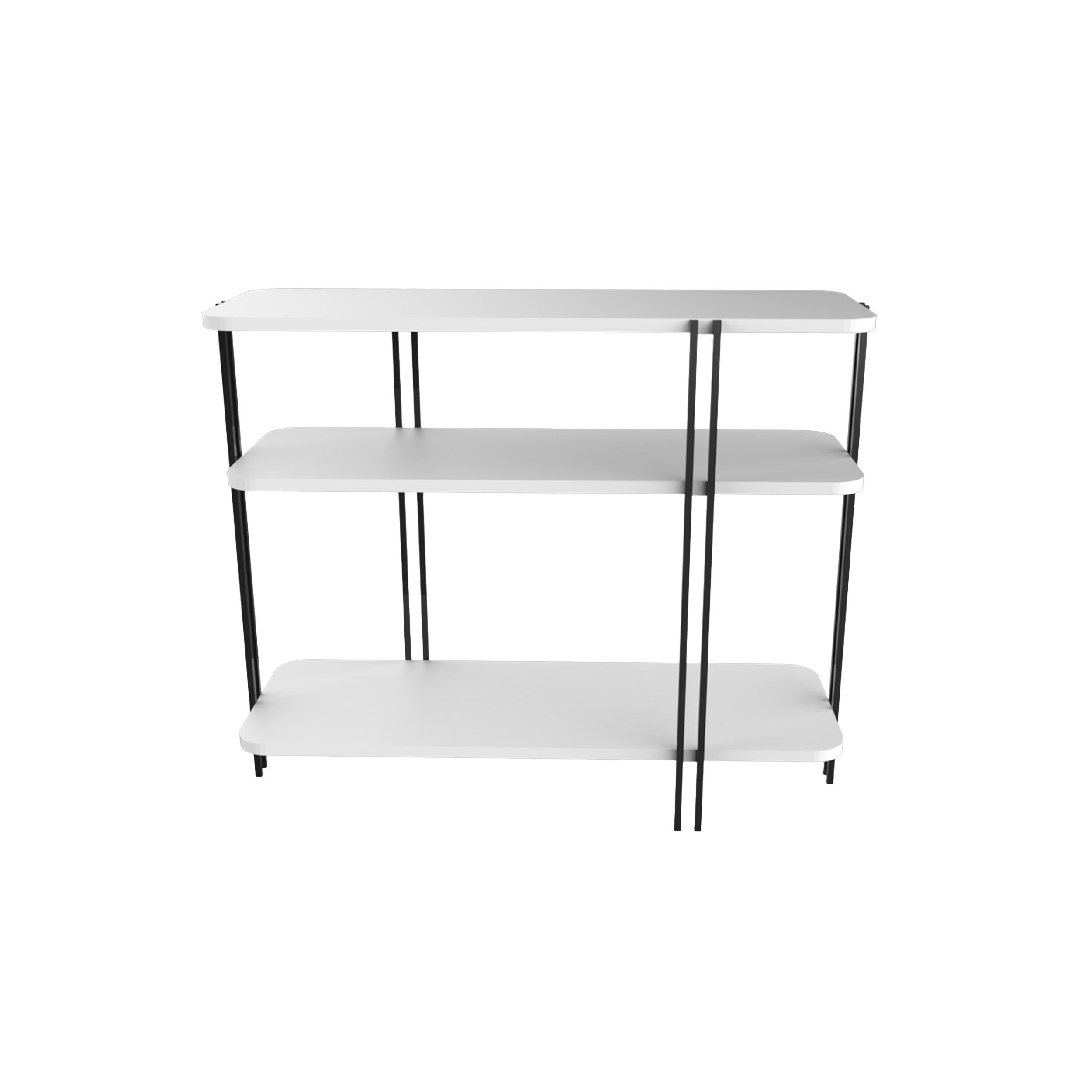 Notus Console Table with Shelves - Additional Image 3