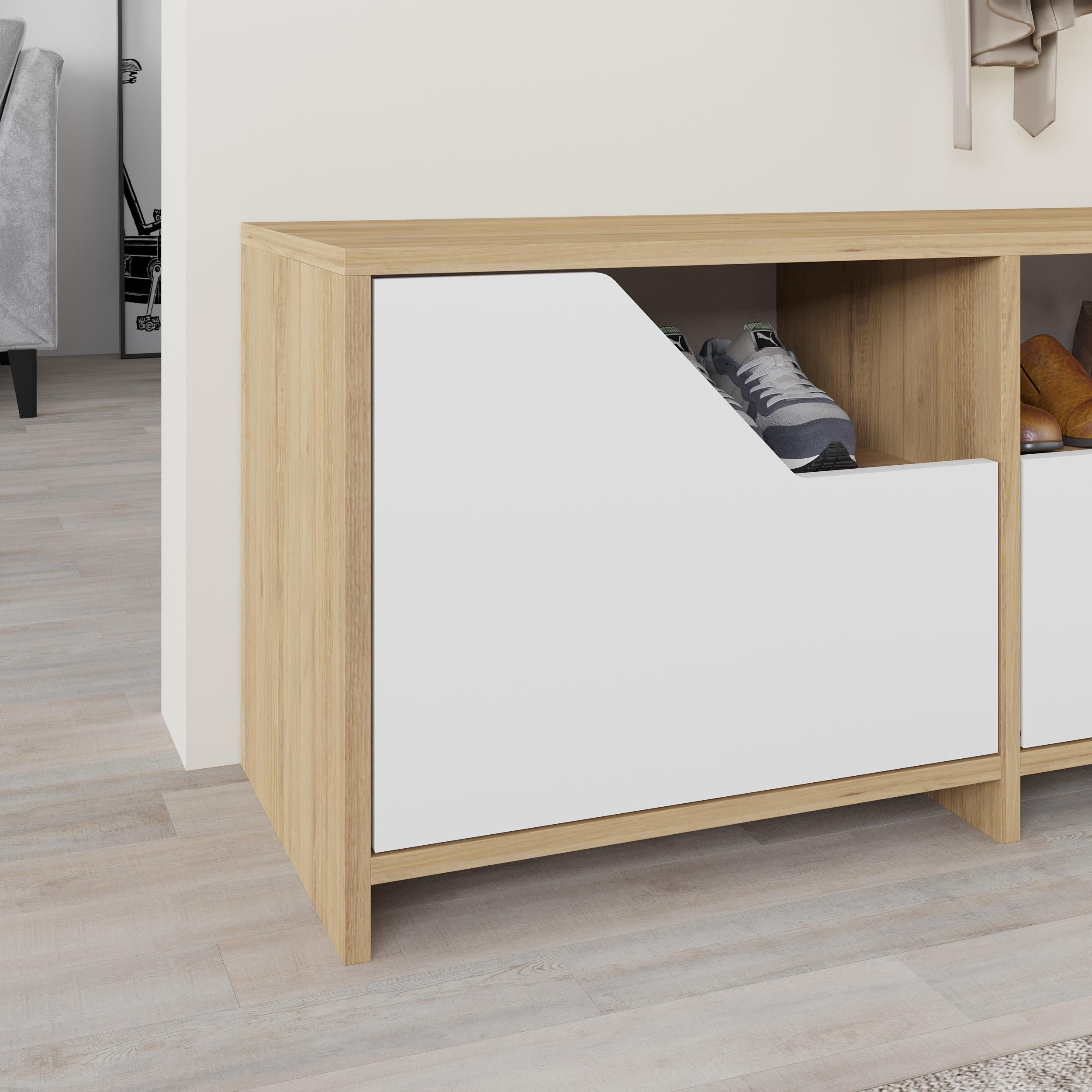 Nexus Modern Shoe Rack Storage - close-up detail