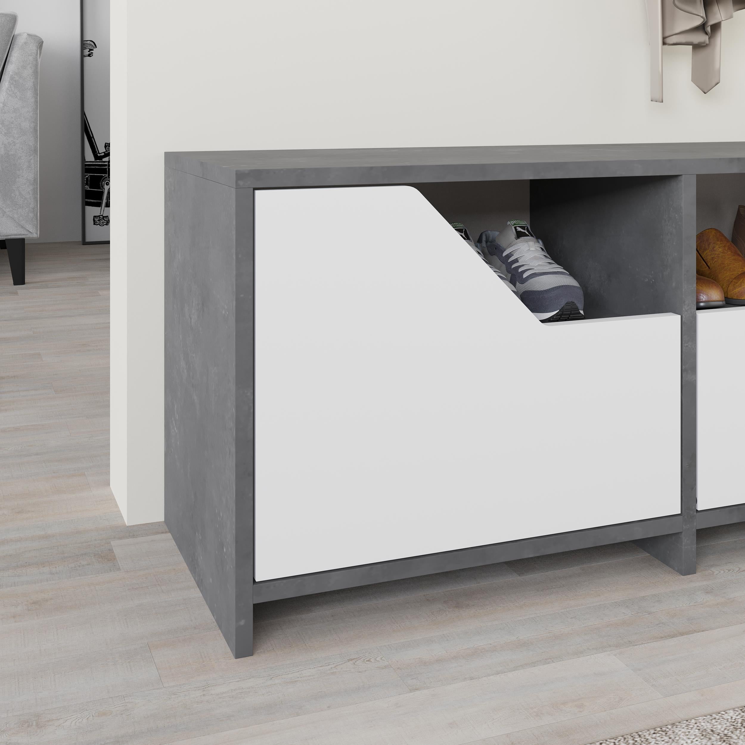 Nexus Modern Shoe Rack Storage - close-up detail