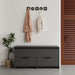Cove Modern Shoe Storage Bench – Anthracite Grey