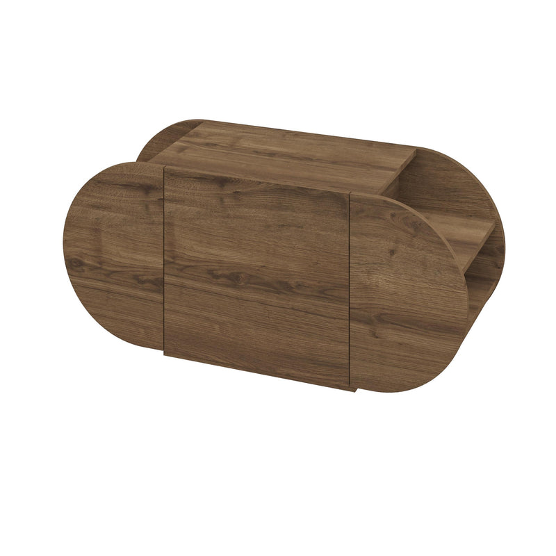 Pozy Shoe Storage Bench – Modern Hallway Bench with Cabinet - Additional Image 1