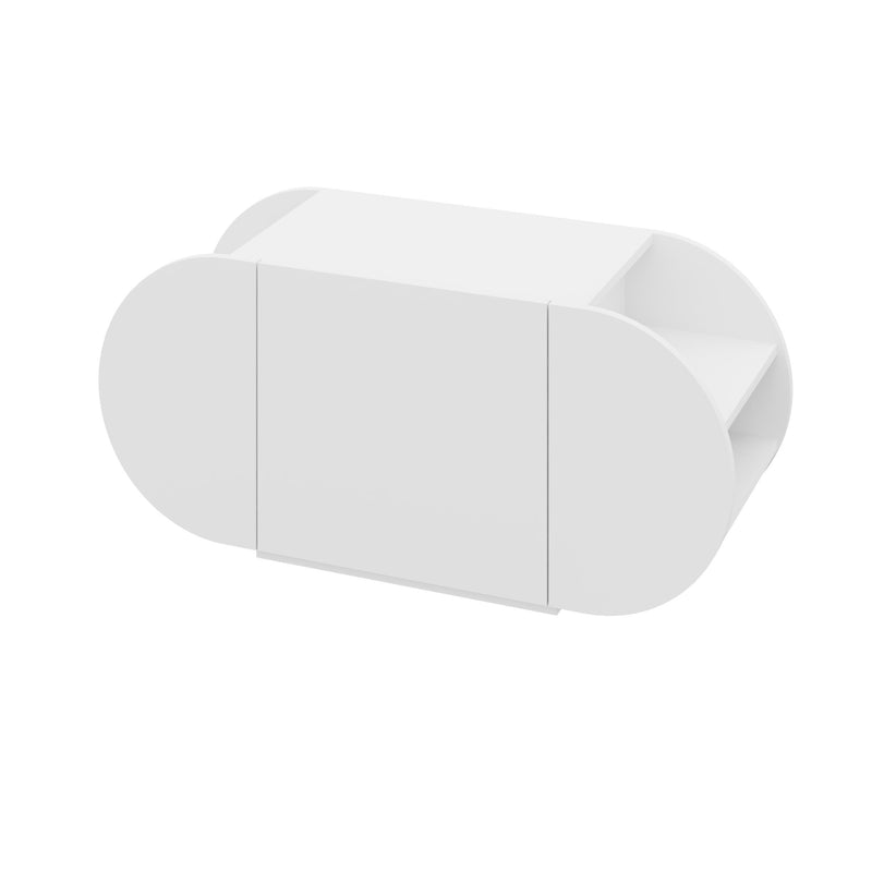 Pozy Shoe Storage Bench – Modern Hallway Bench with Cabinet - Additional Image 2