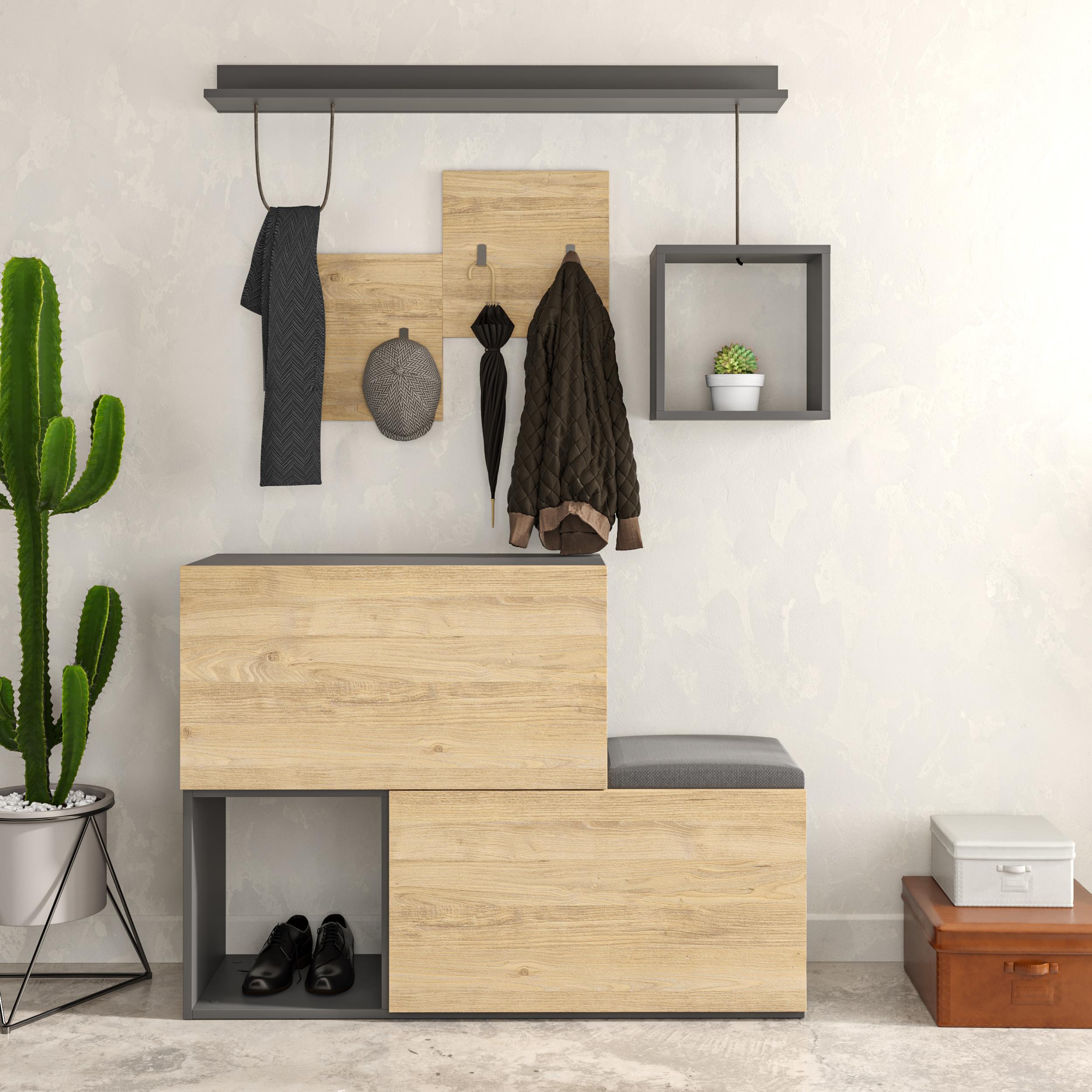 Anthracite,Sapphire Oak