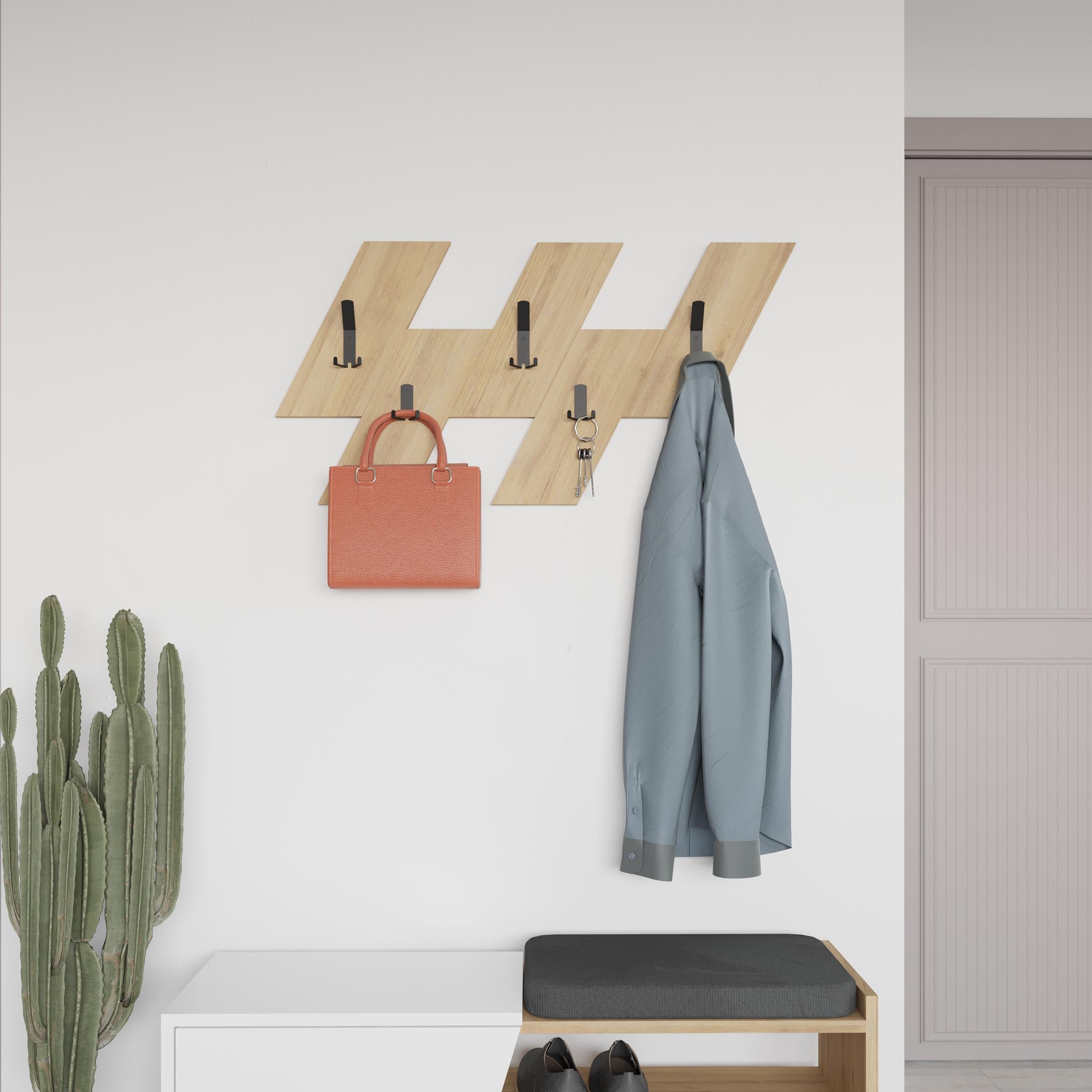 Livy Modern Coat Hanger - styled in a hallway setting
