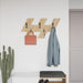 Livy Modern Coat Hanger – Sapphire Oak,Sapphire Oak