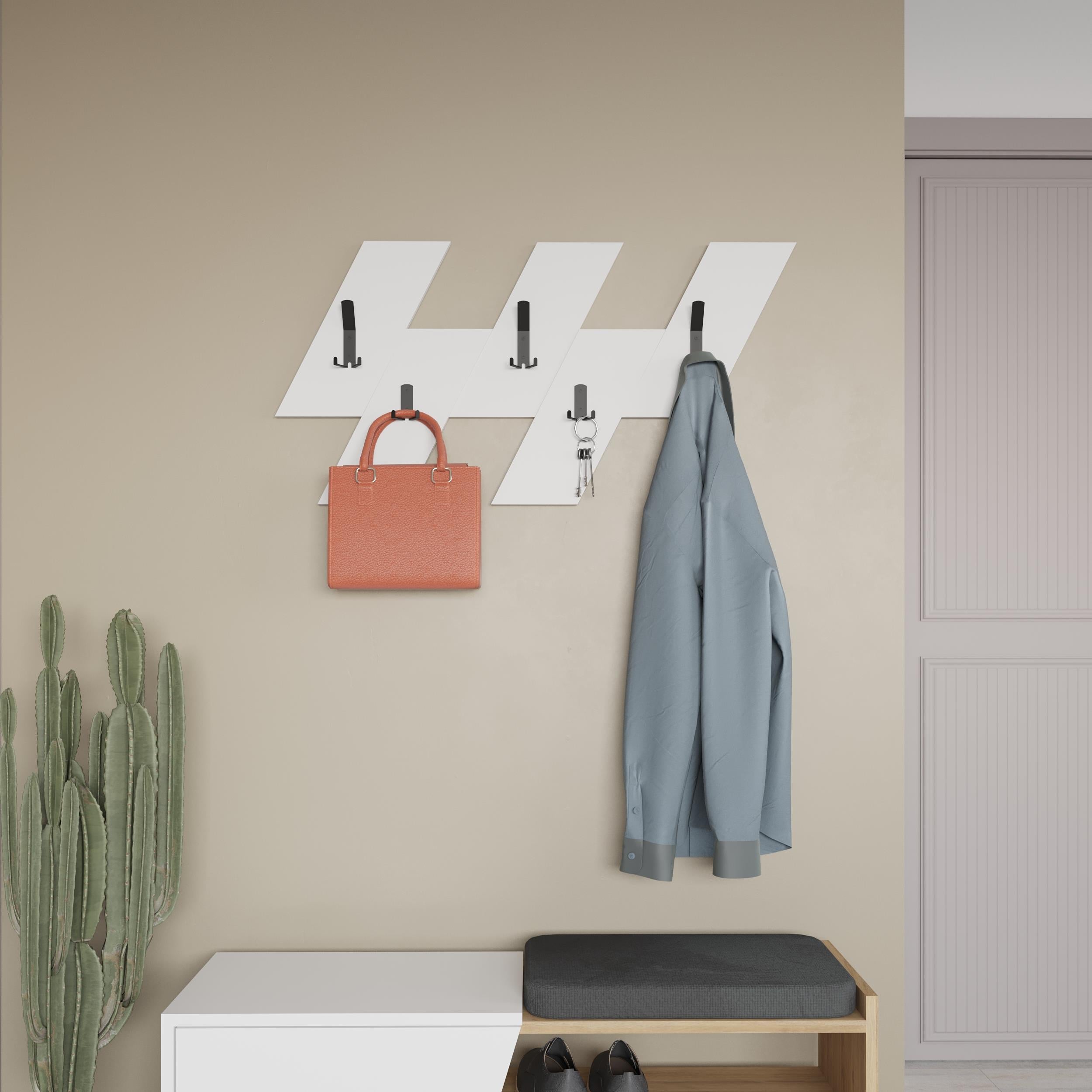 Livy Modern Coat Hanger - styled in a hallway setting