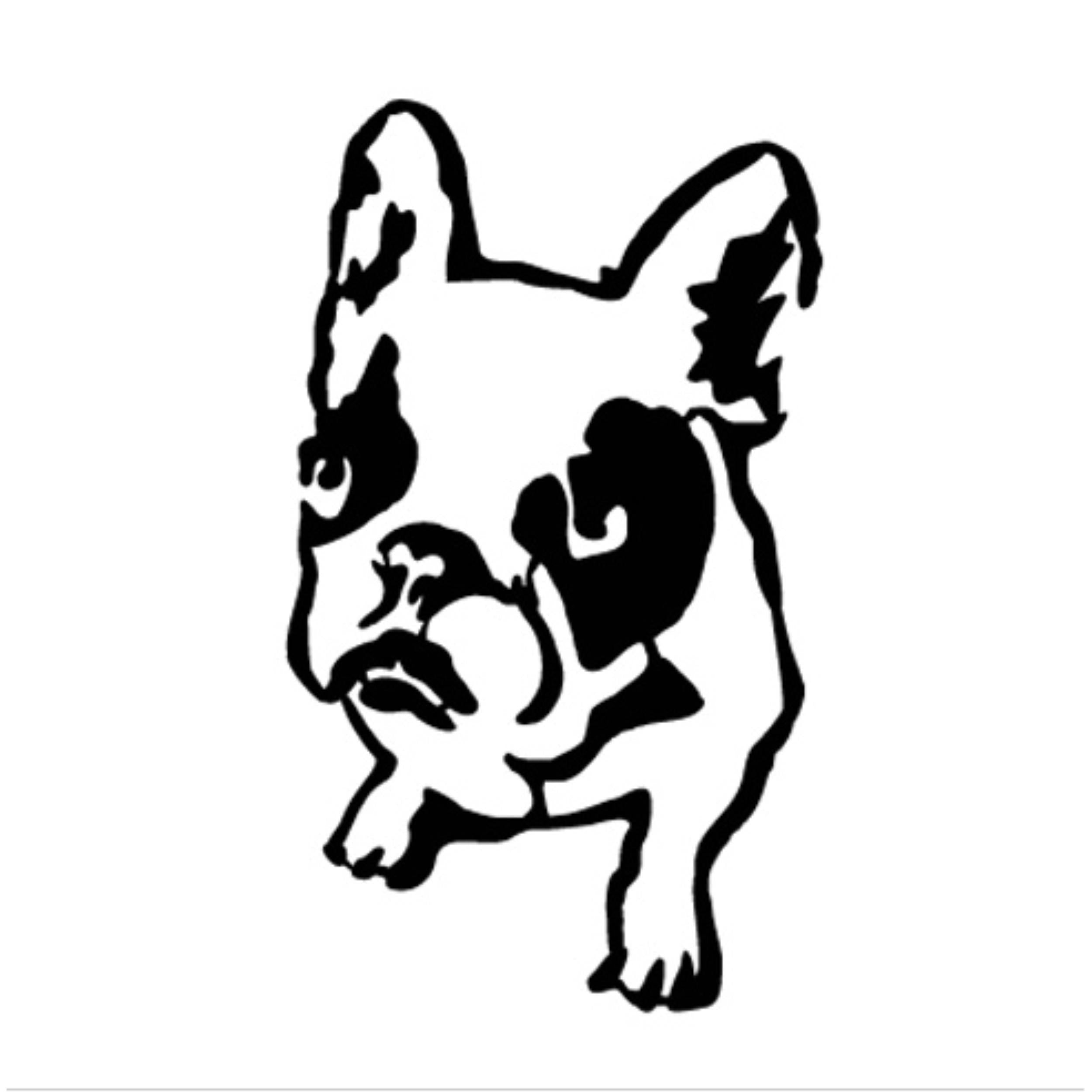Dogo metal wall art in Texture Black finish, 32x54cm, on a white background
