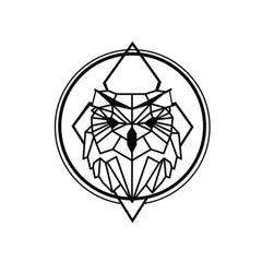 Metal Wall Art-no:45 Owly – Texture Black