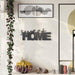 Metal Decorative Sweet Home – Texture Black