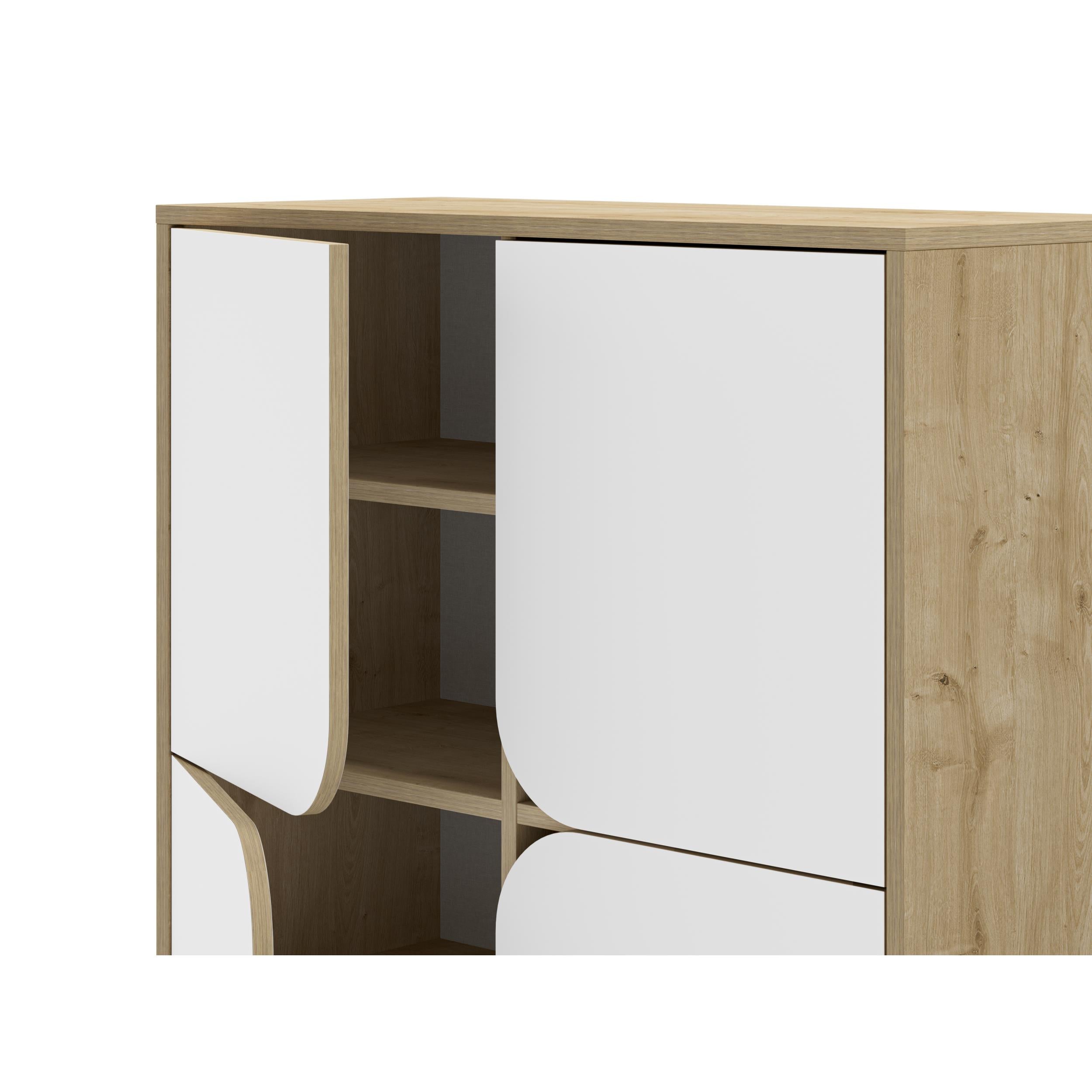 Spark Multipurpose Hallway Cabinet leg detail