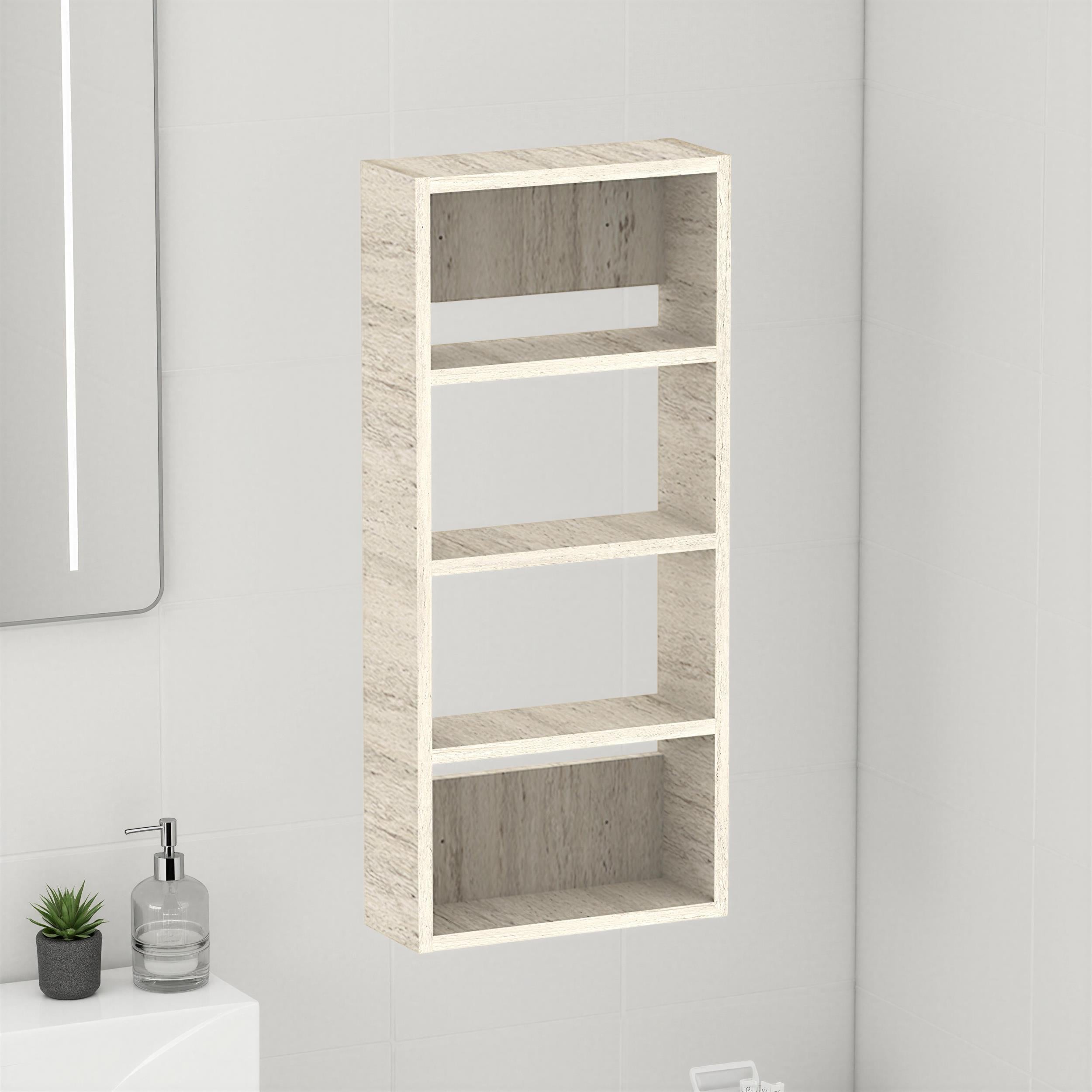 Rafina Wall Mounted Multipurpose Cabinet styled in a room setting