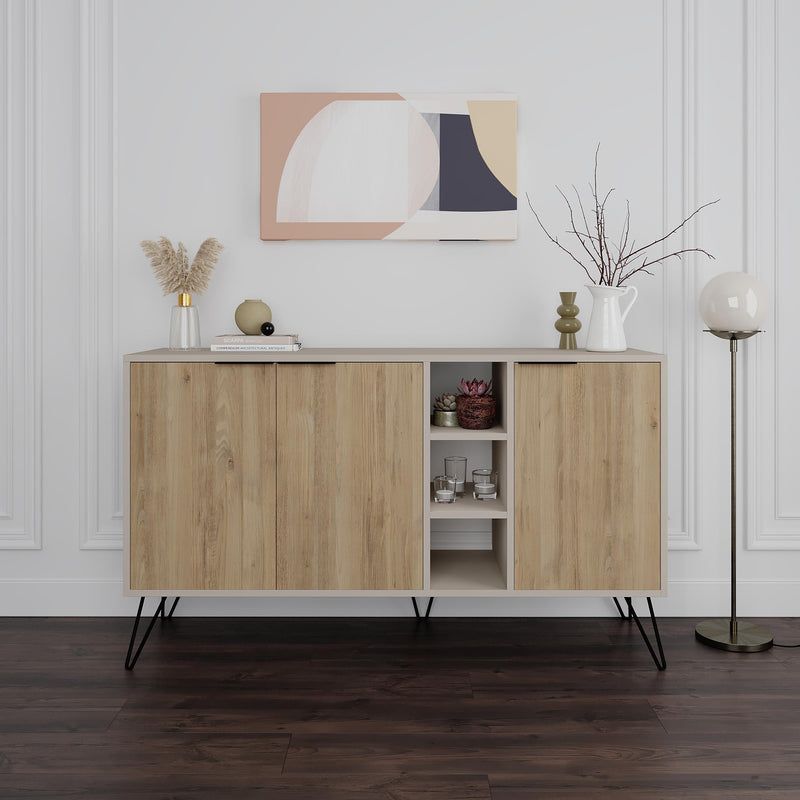 Clara Console Sideboard – styled in living room – Decortie