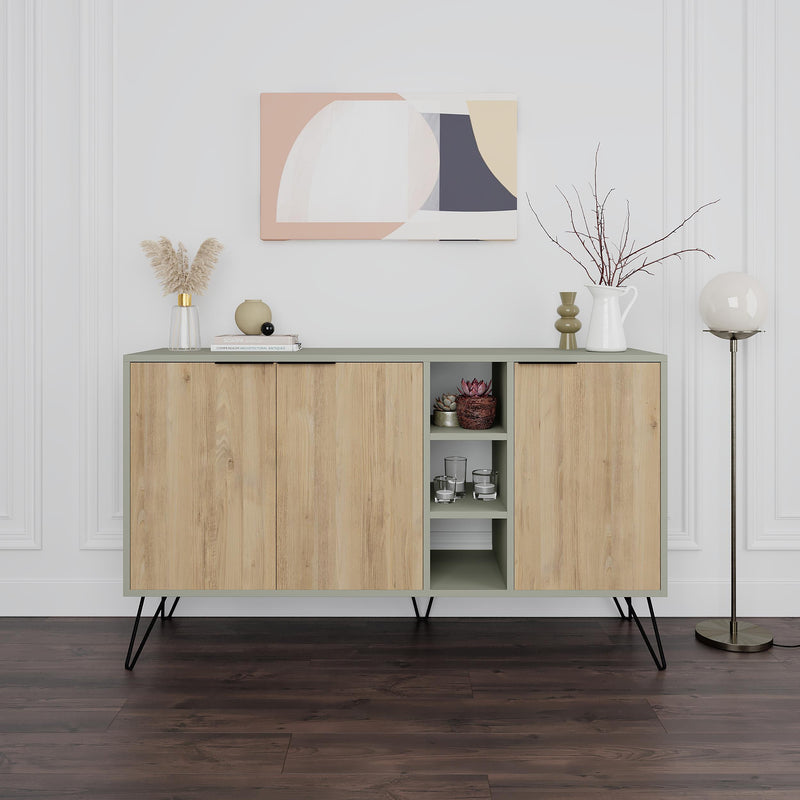 Clara Console Sideboard – styled in living room – Decortie