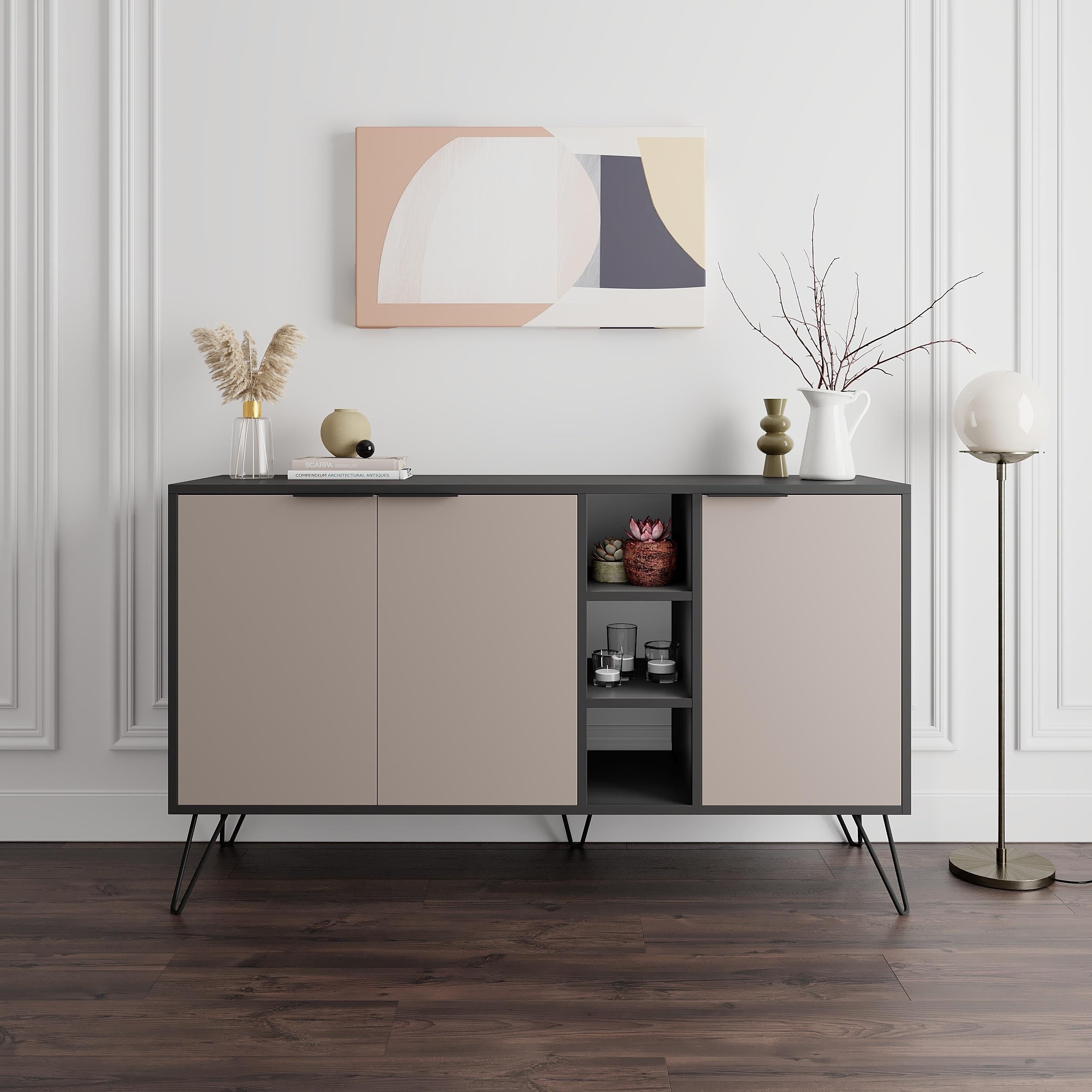 Anthracite,Light Mocha