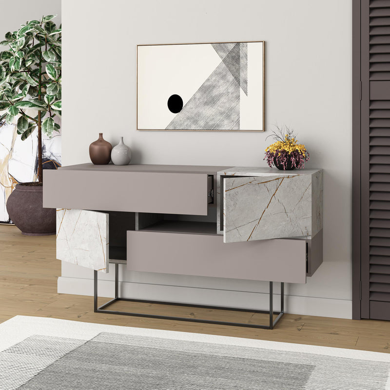Eros Console Sideboard – styled in living room – Decortie