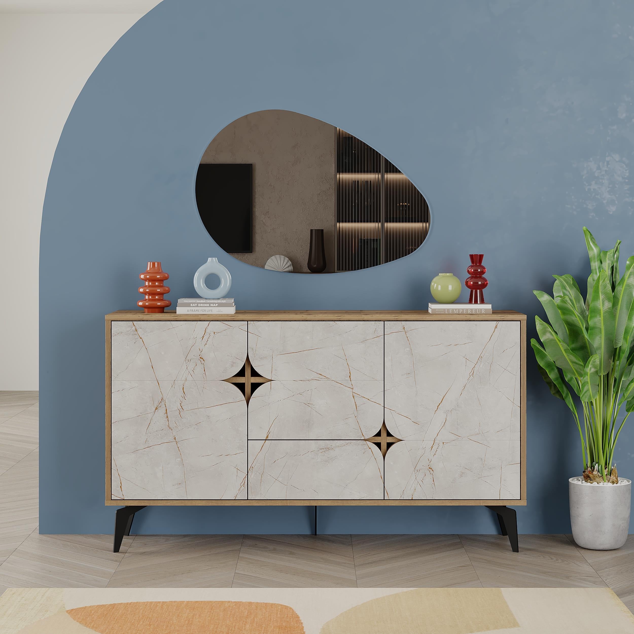 Spark Console styled in a living room